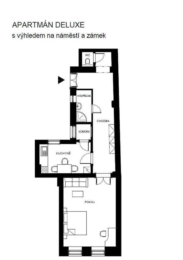 Apartmany Velke Namesti Kroměříž Exterior foto